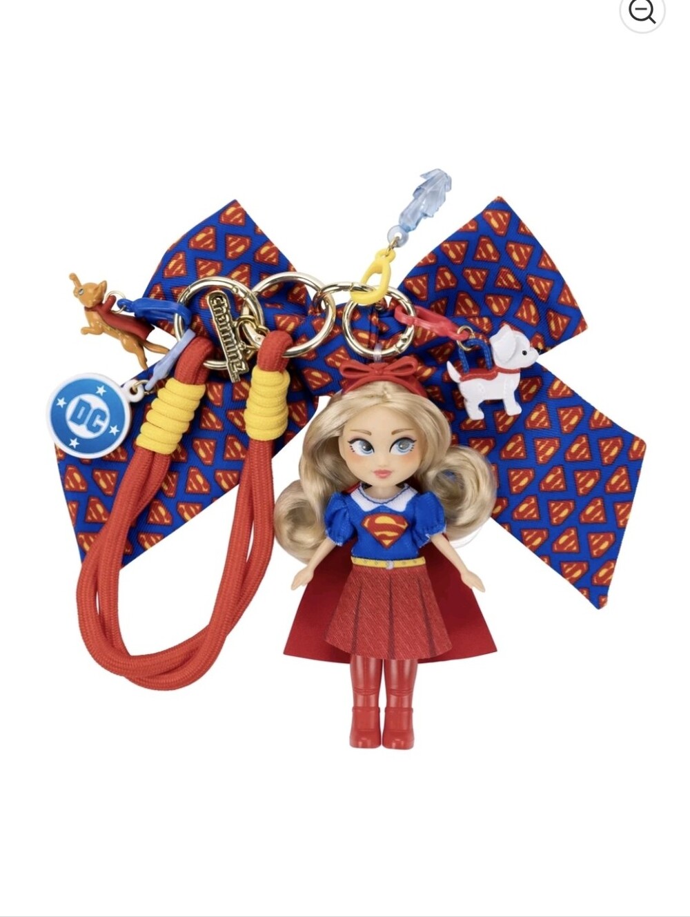 Supergirl Bag Charms/ Keychains NEW